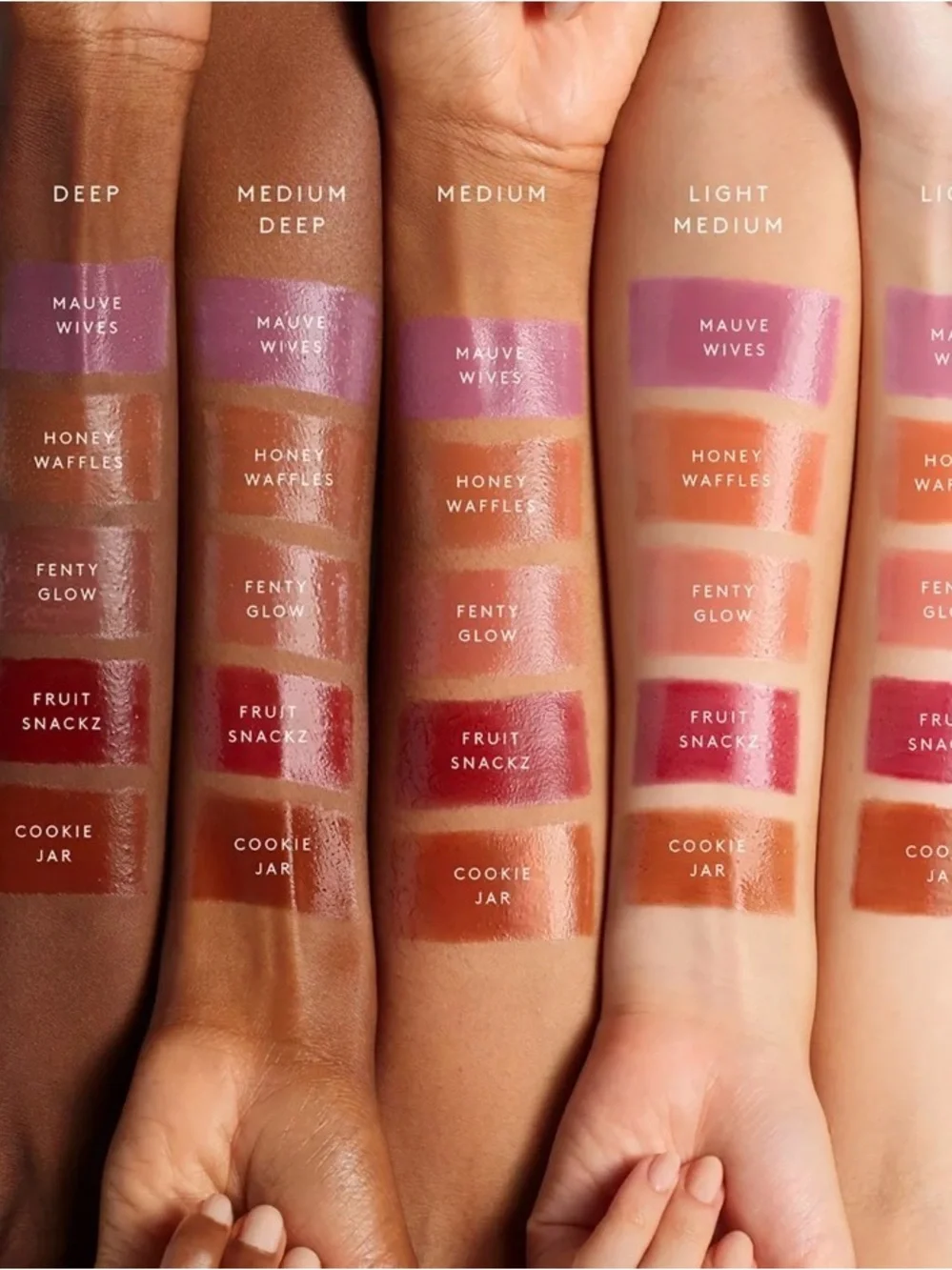 NWT FENTY BEAUTY by Rihanna Gloss Bomb Cream Color Drip Lip Cream Mauve Wives 🆕